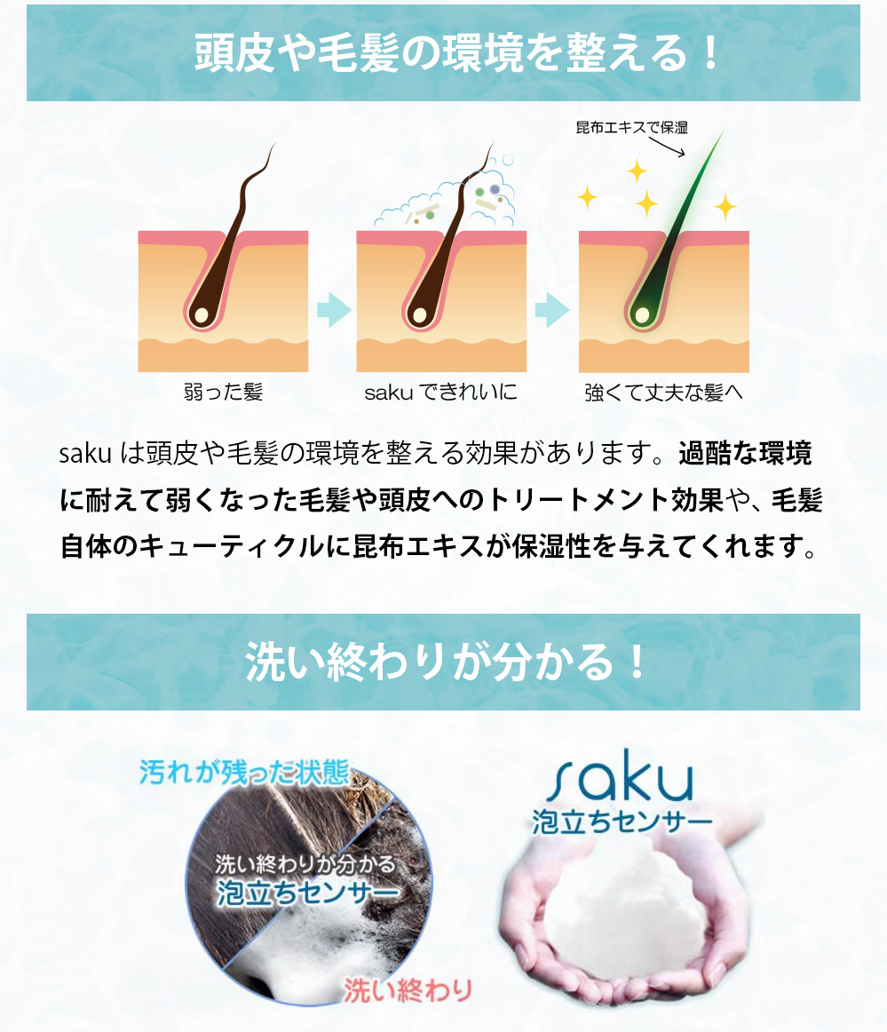シャンプーsaku